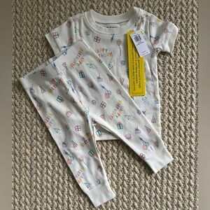 Birthday Pajamas 6-12mo